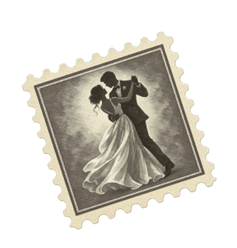 Estampilla baile