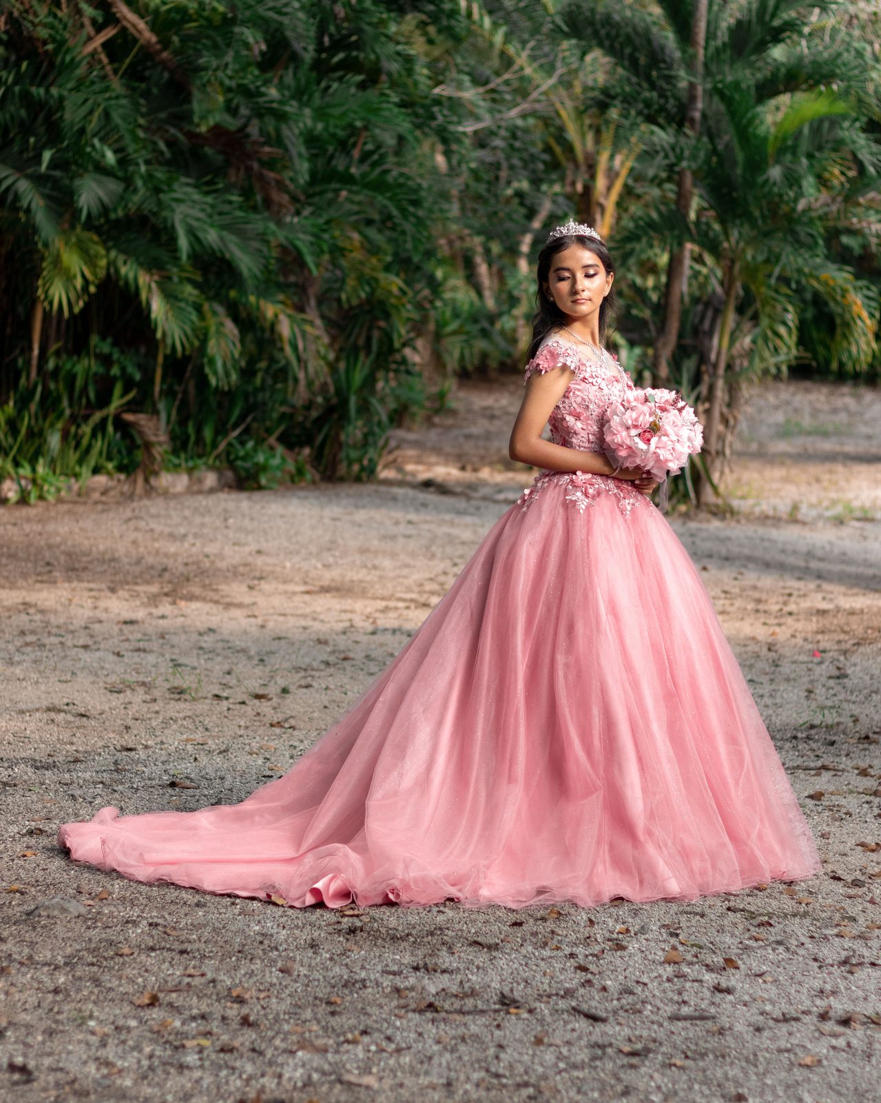 Foto de la quinceañera